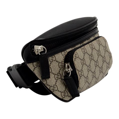 silver gucci belt bag|gucci nylon belt bag.